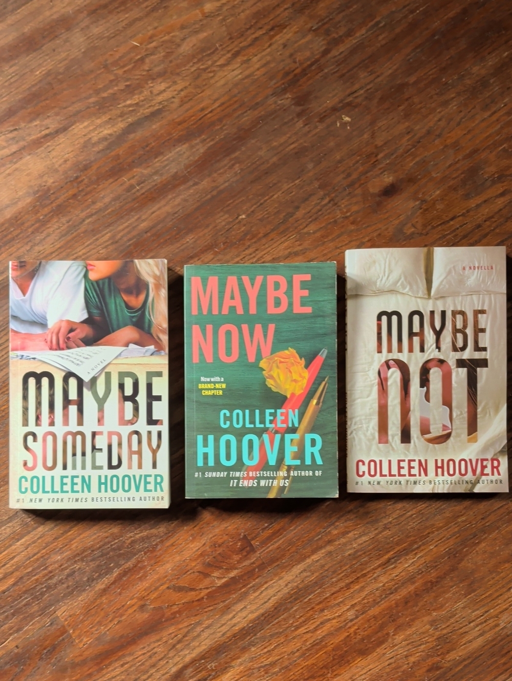 Maybe Someday Trilogy Books